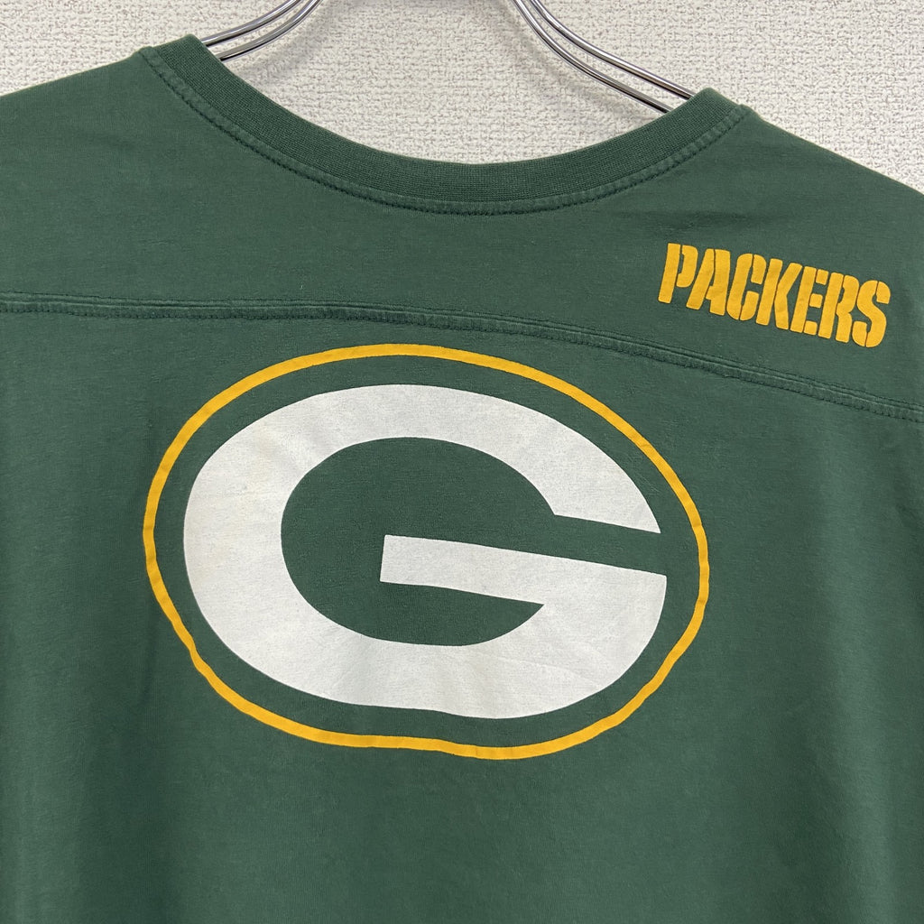 TEAM APPAREL　NFL　長袖プリントTシャツ　緑　グリーン　Mサイズ