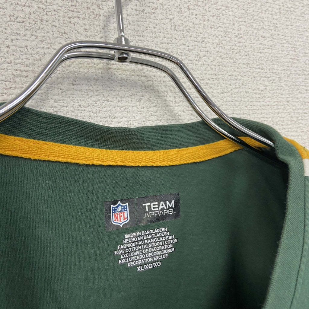 TEAM APPAREL　NFL　長袖プリントTシャツ　緑　グリーン　Mサイズ