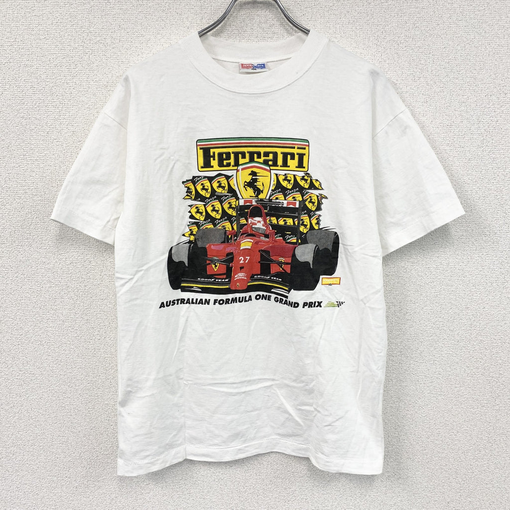 GOOD SPORTS　半袖Tシャツ　フェラーリ　白　ホワイト