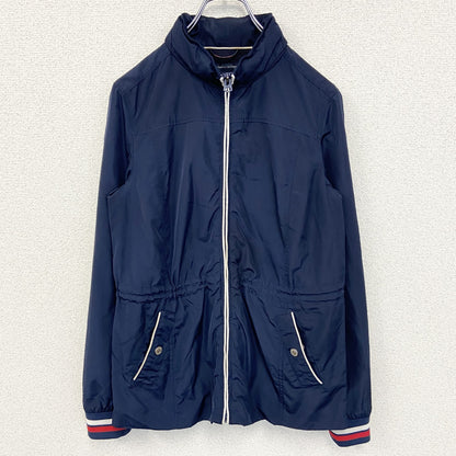 古着 used　TOMMYHILFIGER　トミーヒルフィガー　長袖ナイロンジャケット　フルジップアウター　シンプル　Sサイズ
