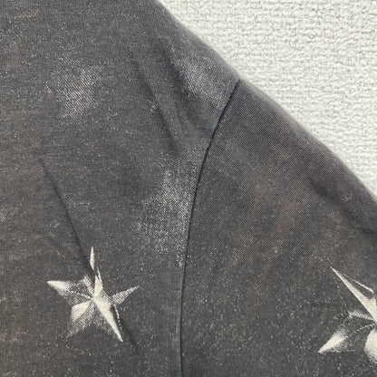 BLACK ROCK　ブラック ロック　半袖プリントTシャツ　ドクロ　ラインストーン　黒　ブラック　Sサイズ