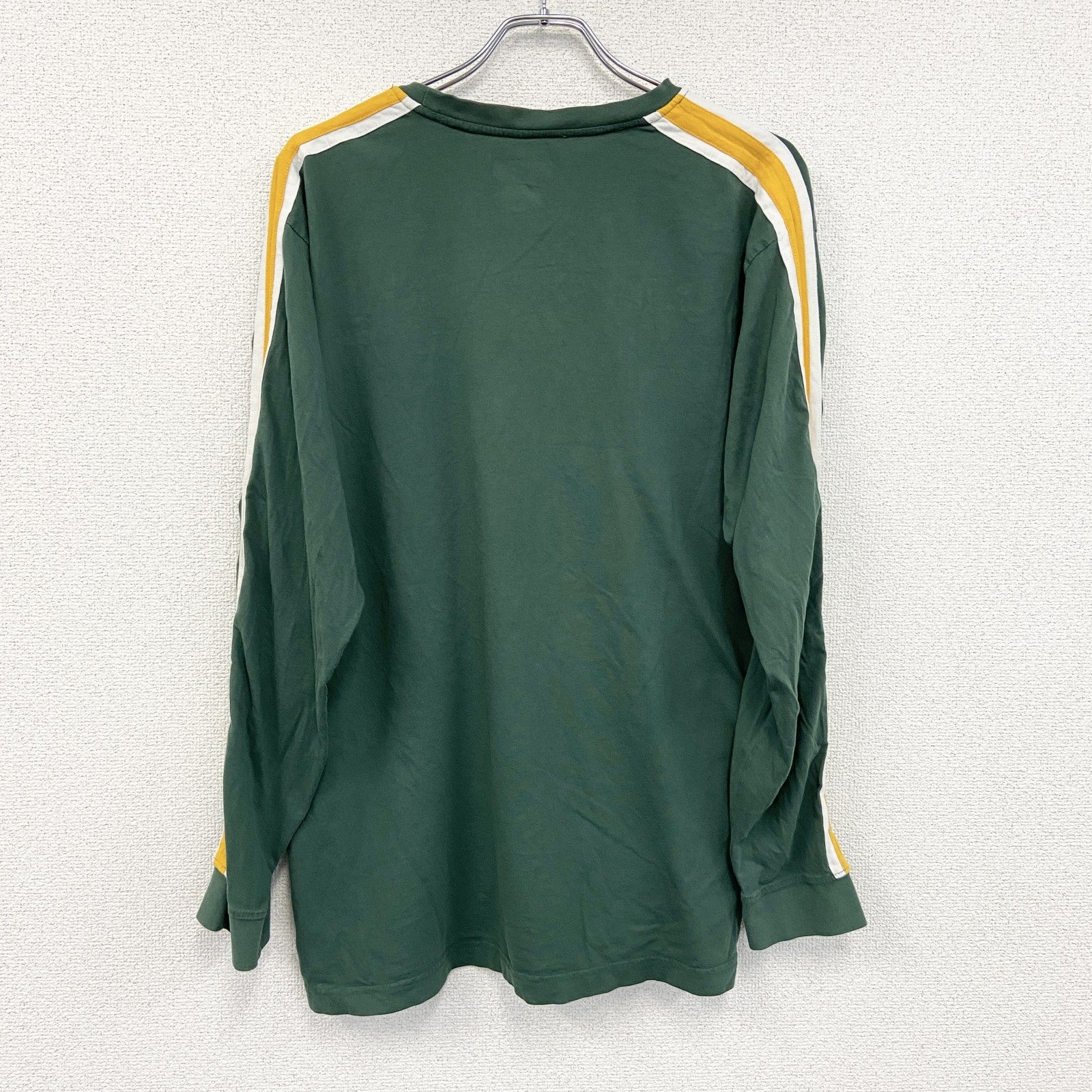 TEAM APPAREL　NFL　長袖プリントTシャツ　緑　グリーン　Mサイズ