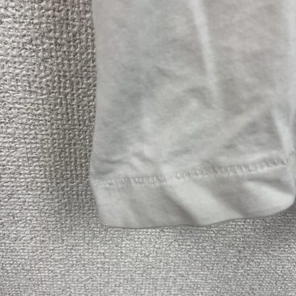 DIESEL　ディーゼル　半袖プリントTシャツ　シングルステッチ　白　ホワイト　Sサイズ
