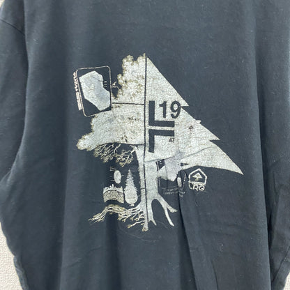 LRG　エルアールジー　半袖プリントTシャツ　黒　ブラック　Lサイズ