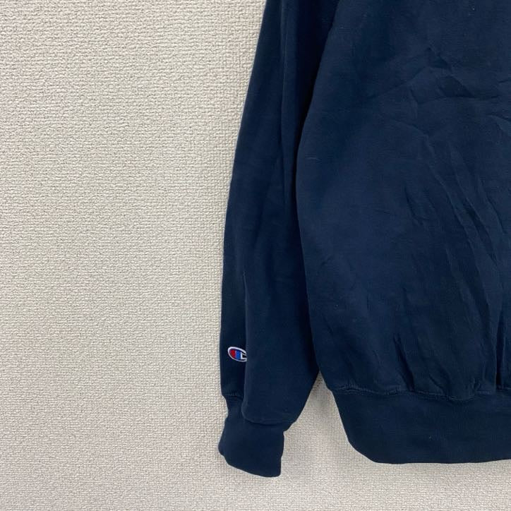 Champion　チャンピオン　ハーフジッププルオーバースウェット/トレーナー　紺　ネイビー　Sサイズ