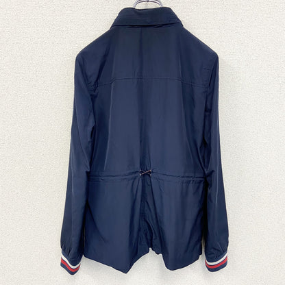古着 used　TOMMYHILFIGER　トミーヒルフィガー　長袖ナイロンジャケット　フルジップアウター　シンプル　Sサイズ