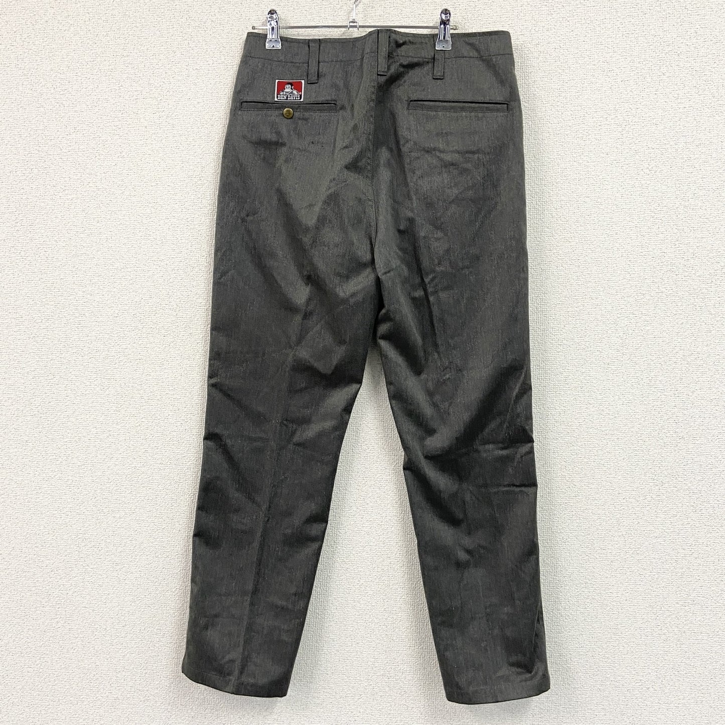 BEN DAVIS　ベンデイビス　チノパンツ　ジップフライ　灰色　グレー　32サイズ