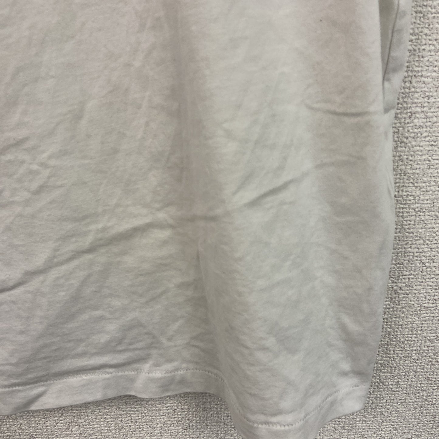 DIESEL　ディーゼル　半袖プリントTシャツ　シングルステッチ　白　ホワイト　Sサイズ