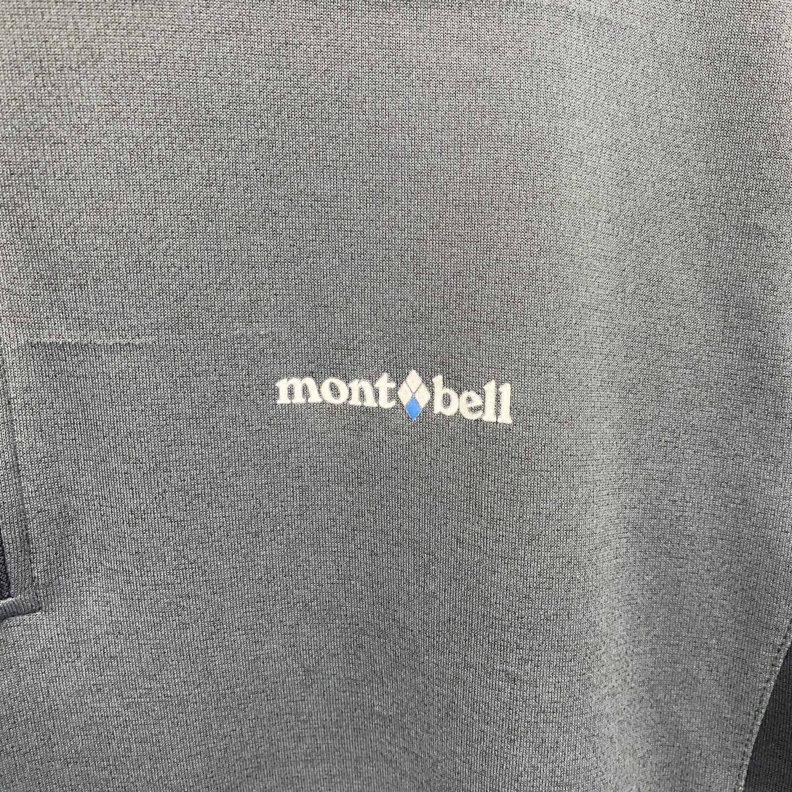 mont-bell　モンベル　ハーフジッププルオーバージャケット　グレー　XLサイズ
