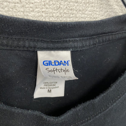GILDAN　ギルダン　ガンズアンドローゼス　半袖バンドプリントTシャツ　黒　ブラック　Mサイズ