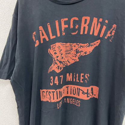 ESPRIT　半袖プリントTシャツ　黒　ブラック　XLサイズ