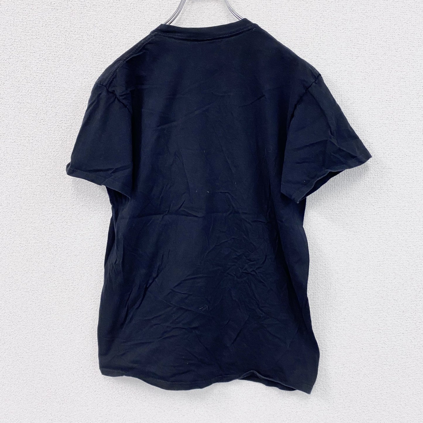 GILDAN　ギルダン　ガンズアンドローゼス　半袖バンドプリントTシャツ　黒　ブラック　Mサイズ