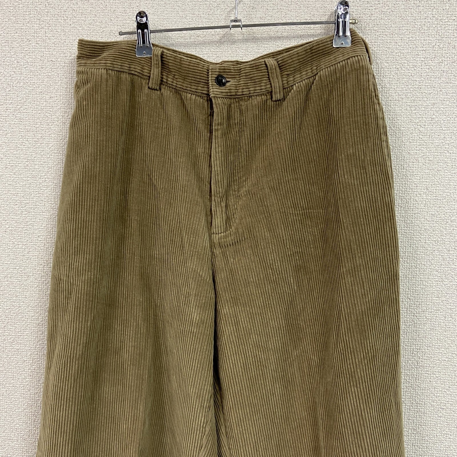 J.CREW　ジェイクルー　コーデュロイパンツ　ジップフライ　茶色　ブラウン　W31サイズ　古着