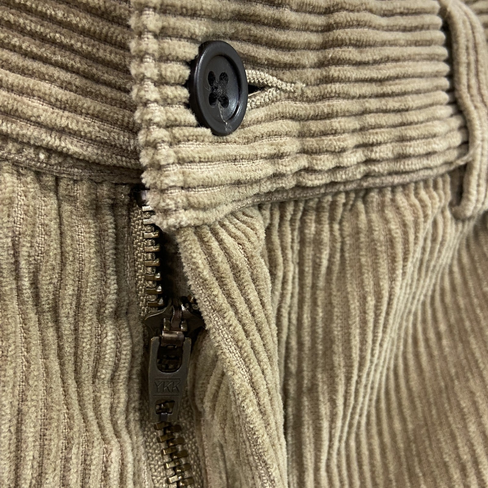 J.CREW　ジェイクルー　コーデュロイパンツ　ジップフライ　茶色　ブラウン　W31サイズ　古着