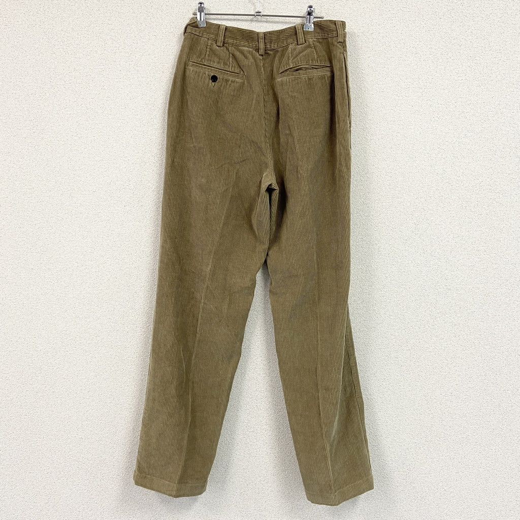 J.CREW　ジェイクルー　コーデュロイパンツ　ジップフライ　茶色　ブラウン　W31サイズ　古着