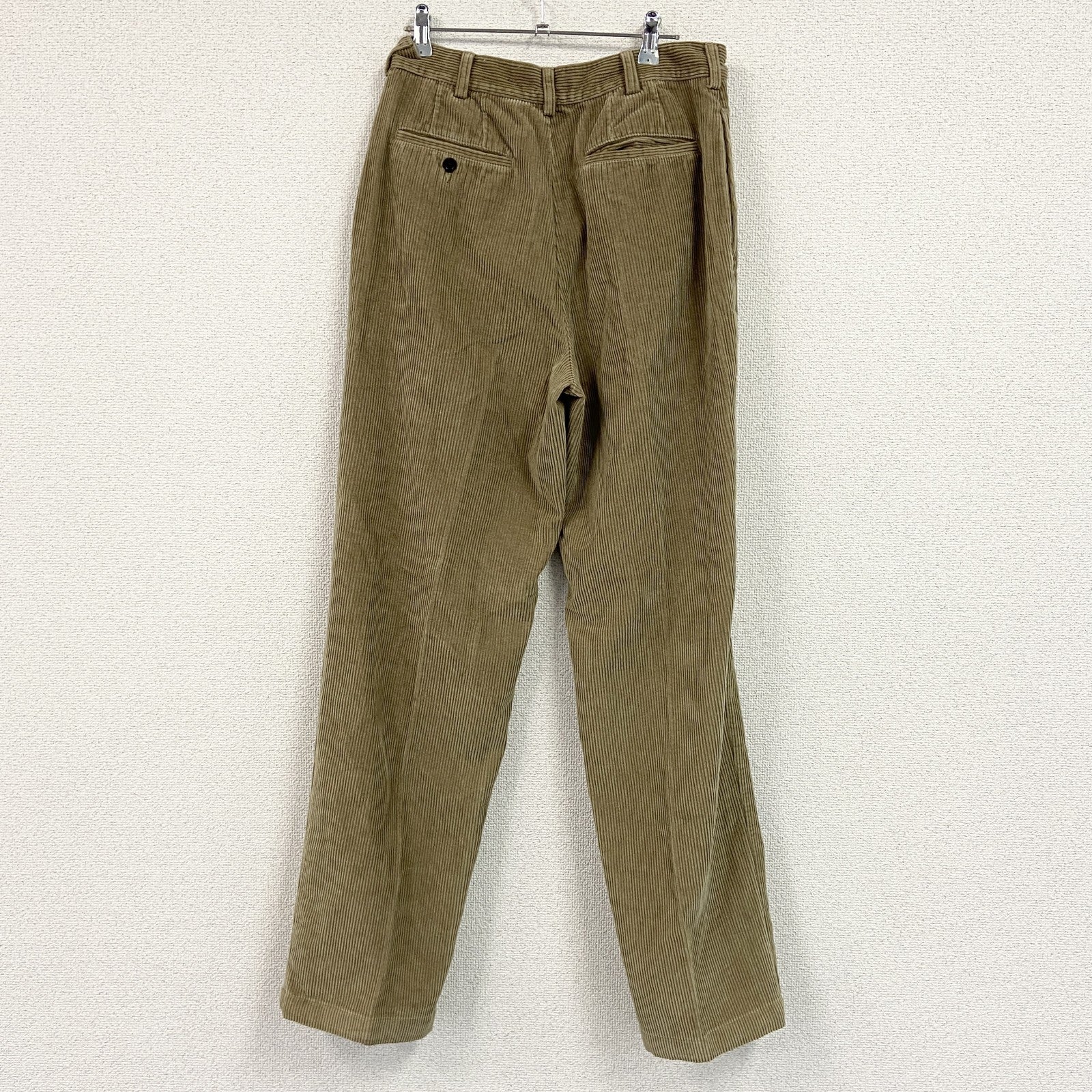 J.CREW　ジェイクルー　コーデュロイパンツ　ジップフライ　茶色　ブラウン　W31サイズ　古着