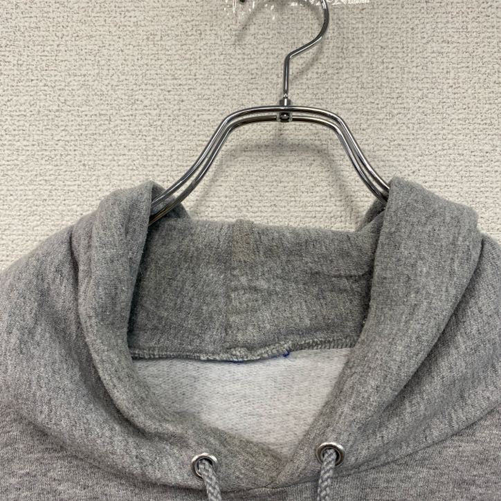 Champion　チャンピオン　スウェットパーカー/フーディー　ワンポイント　デカロゴ　現行　灰色　グレー