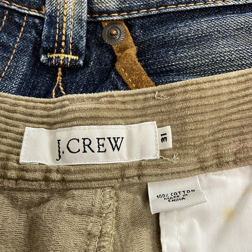 J.CREW　ジェイクルー　コーデュロイパンツ　ジップフライ　茶色　ブラウン　W31サイズ　古着