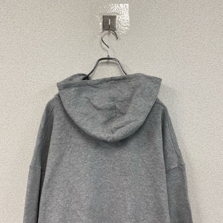 Champion　チャンピオン　スウェットパーカー/フーディー　ワンポイント　デカロゴ　現行　灰色　グレー