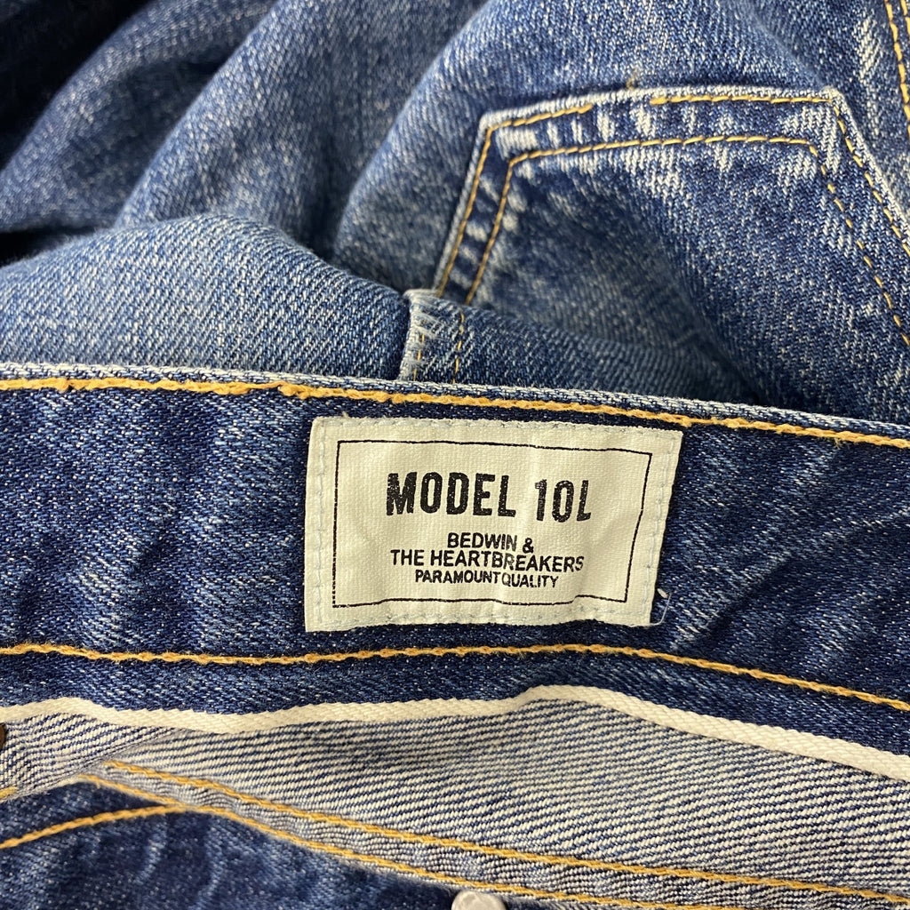 CANTON　OVERALLS　デニムパンツ/ジーンズ　ジップフライ　インディゴ　2サイズ