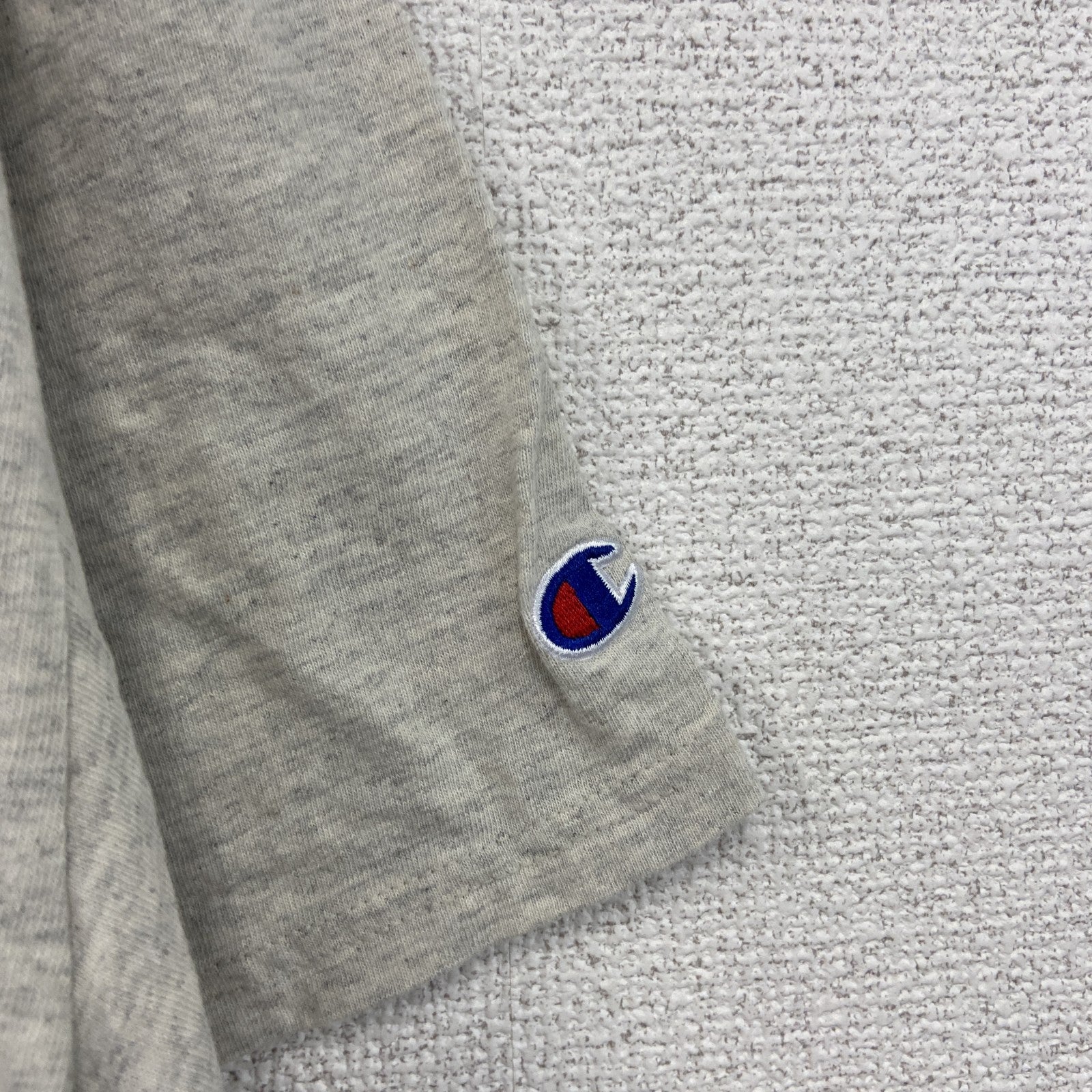 Champion　チャンピオン　半袖プリントTシャツ　灰色　グレー　Lサイズ