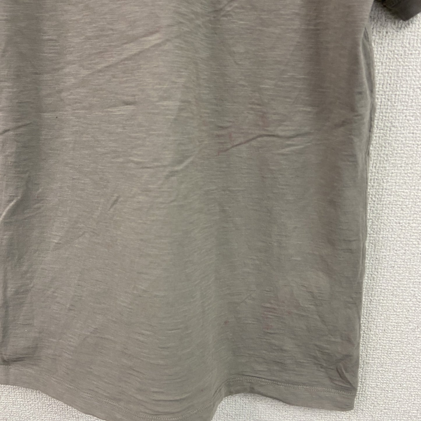 PEPE JEANS　半袖プリントTシャツ　グレー　灰色　Lサイズ