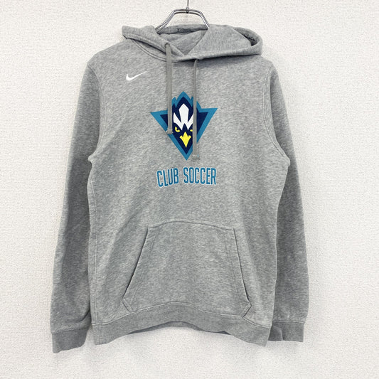NIKE　ナイキ　UNCW　スウェットパーカー/フーディー　スウッシュ　灰色　グレー　Sサイズ