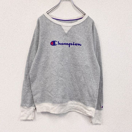 champion　チャンピオン　スウェット/トレーナー　灰色　グレー　Lサイズ