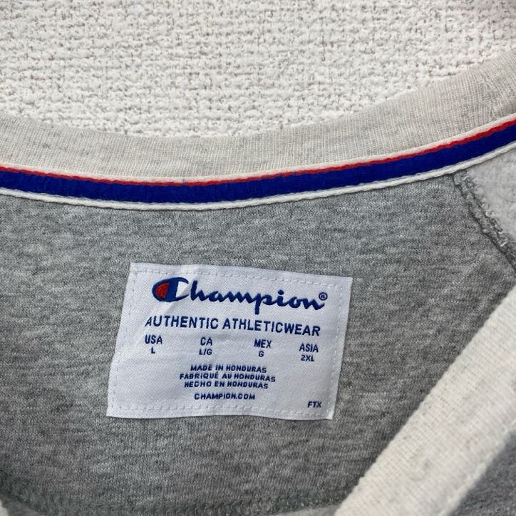 champion　チャンピオン　スウェット/トレーナー　灰色　グレー　Lサイズ