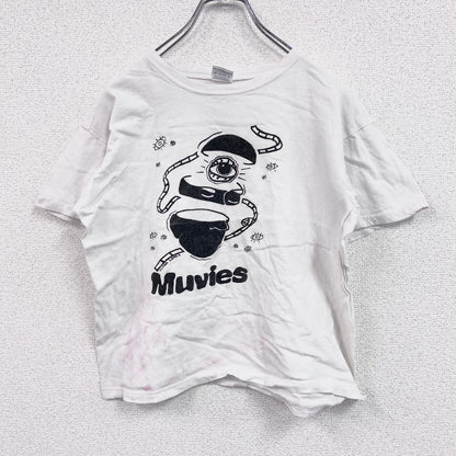 makito　半袖プリントTシャツ　白　ホワイト　Sサイズ