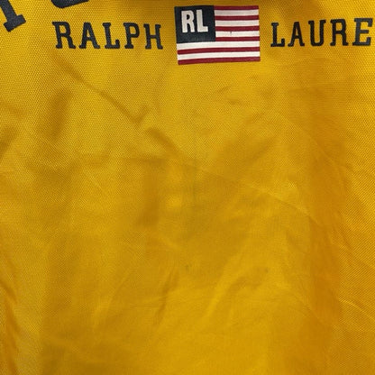 古着 used　POLO JEANS CO. RALPH LAUREN ラルフローレン　長袖ナイロンジャケット　黄色　Mサイズ