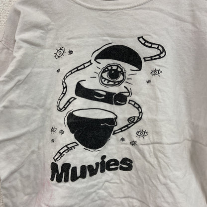 makito　半袖プリントTシャツ　白　ホワイト　Sサイズ
