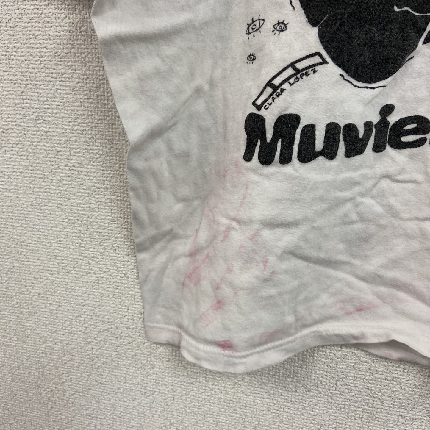 makito　半袖プリントTシャツ　白　ホワイト　Sサイズ