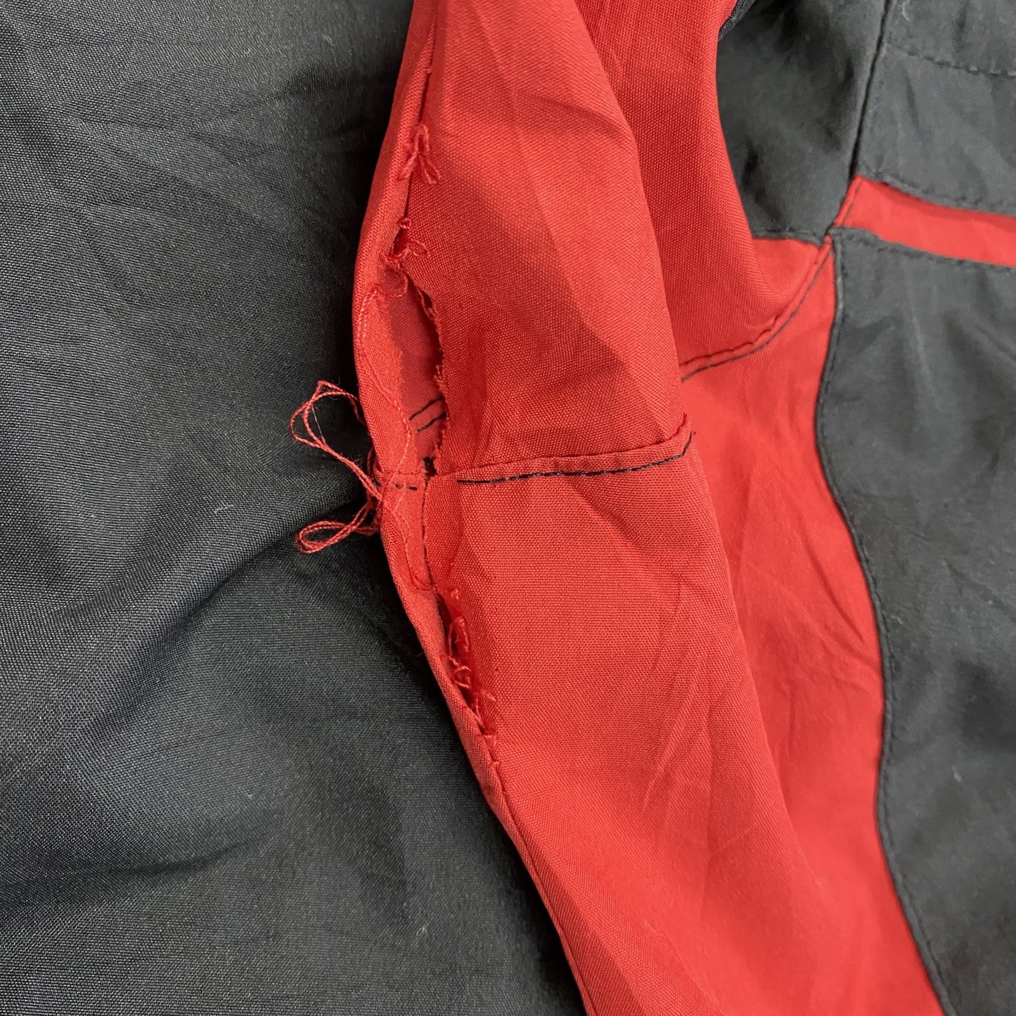 ～00s　Dunbrooke　ダンブルック　フルジップジャケット　比翼仕立て　ヴィンテージ　黒　ブラック　XLサイズ