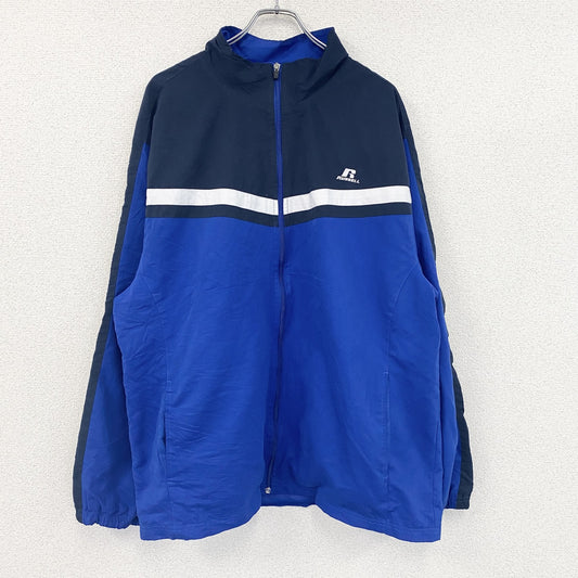 RUSSELL　ラッセル　フルジップジャケット　青　ブルー　2XLサイズ