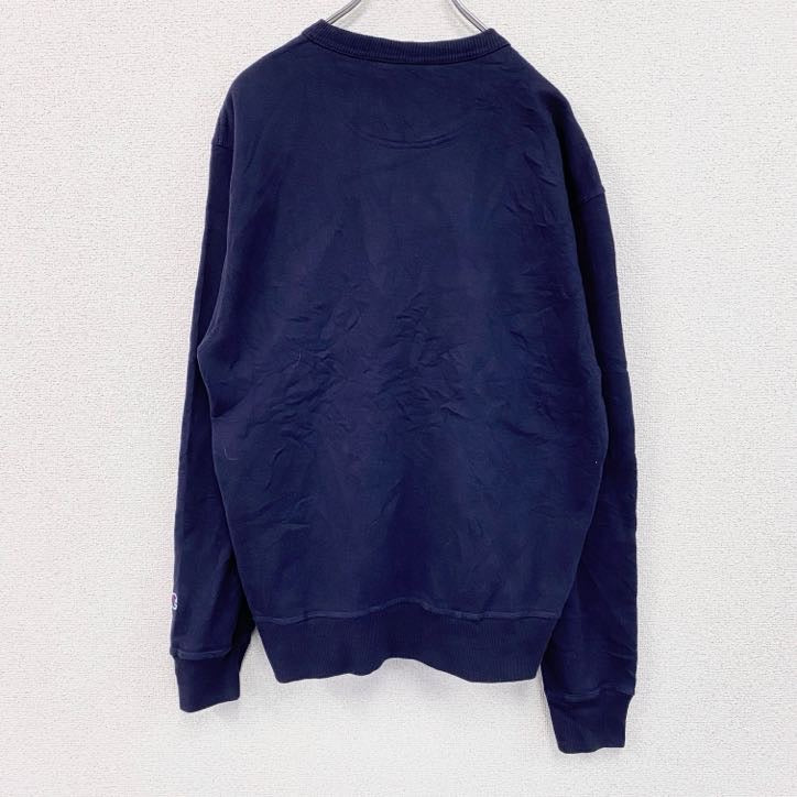 champion　チャンピオン　スウェット/トレーナー　ロゴ刺繡　紺　ネイビー　Mサイズ