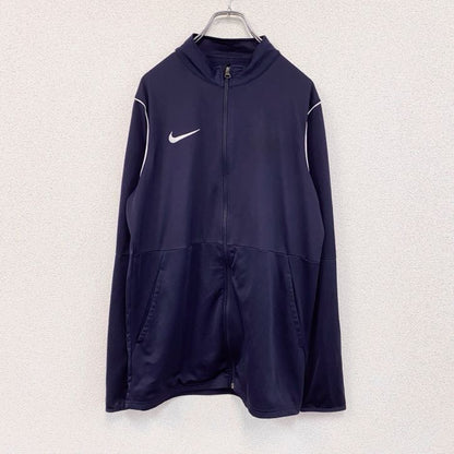 NIKE　ナイキ　トラックジャケット/ジャージ　ナンバリング　DRI-FIT　紺　ネイビー　Lサイズ