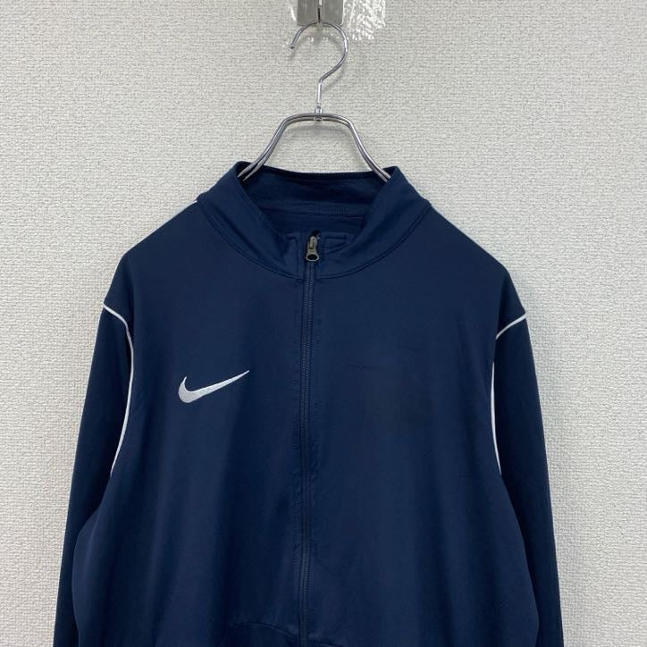 NIKE　ナイキ　トラックジャケット/ジャージ　ナンバリング　DRI-FIT　紺　ネイビー　Lサイズ
