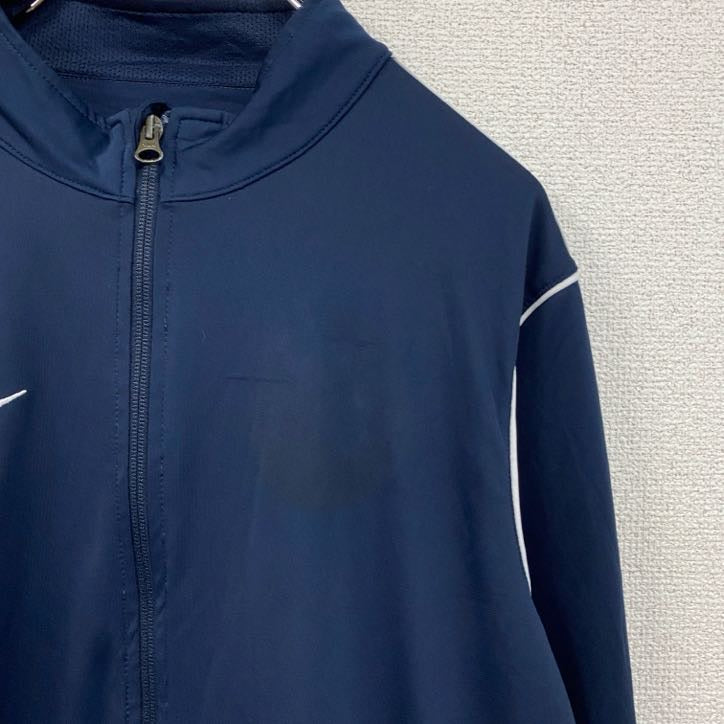 NIKE　ナイキ　トラックジャケット/ジャージ　ナンバリング　DRI-FIT　紺　ネイビー　Lサイズ