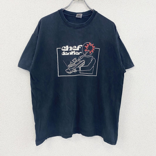 FRUIT OF THE LOOM　フルーツオブザルーム　半袖Tシャツ　黒　ブラック　XLサイズ