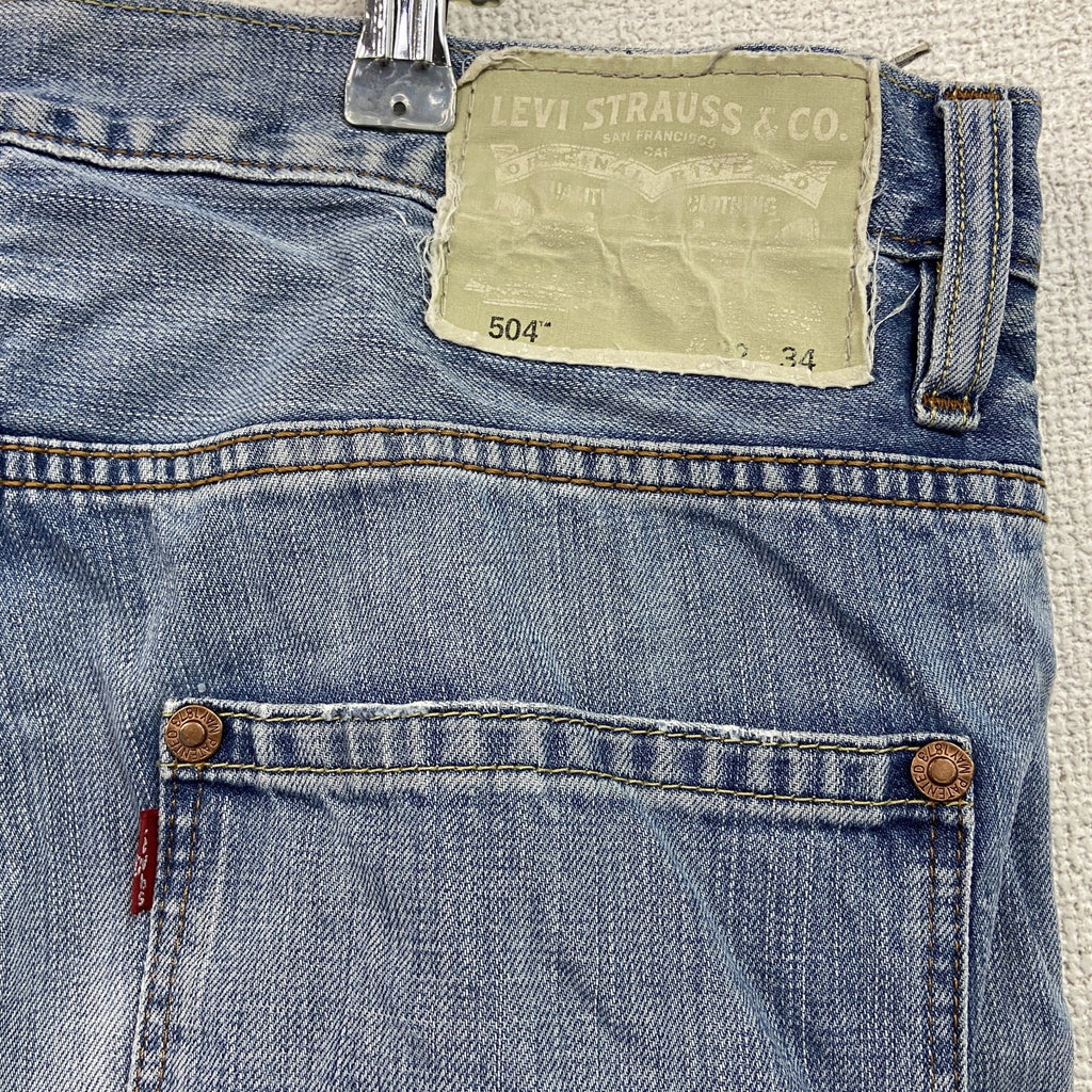 Levi’ｓ　リーバイス　504　デニムパンツ/ジーンズ　ジップフライ　インディゴ
