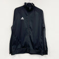 adidas　アディダス　トラックジャケット/ジャージ　黒　ブラック　XLサイズ