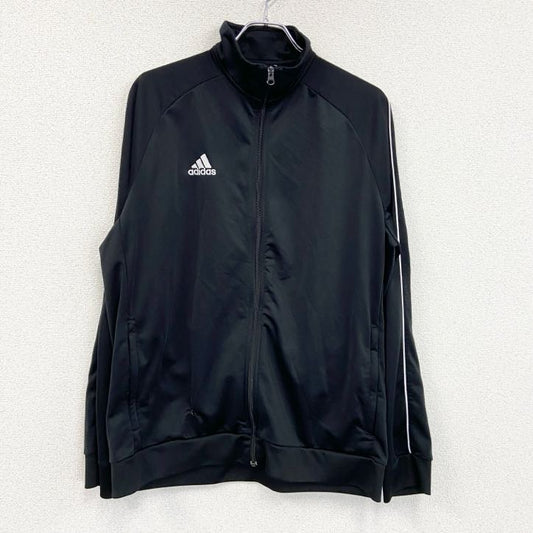 adidas　アディダス　トラックジャケット/ジャージ　黒　ブラック　XLサイズ