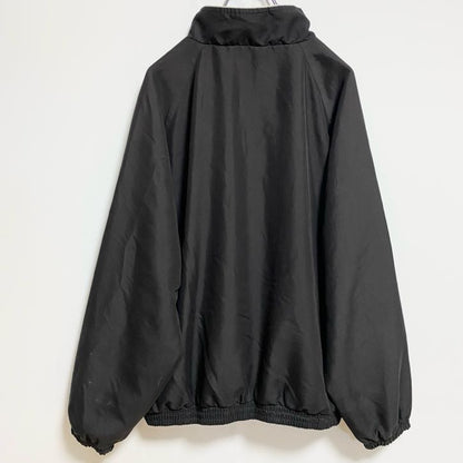 古着 used　WEATHERPROOF　長袖ハイネックジャケット　ジップアップブルゾン　黒　ブラック　秋冬服　Lサイズ