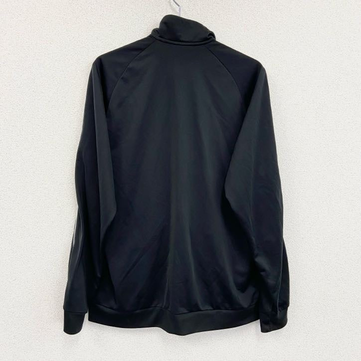 adidas　アディダス　トラックジャケット/ジャージ　黒　ブラック　XLサイズ
