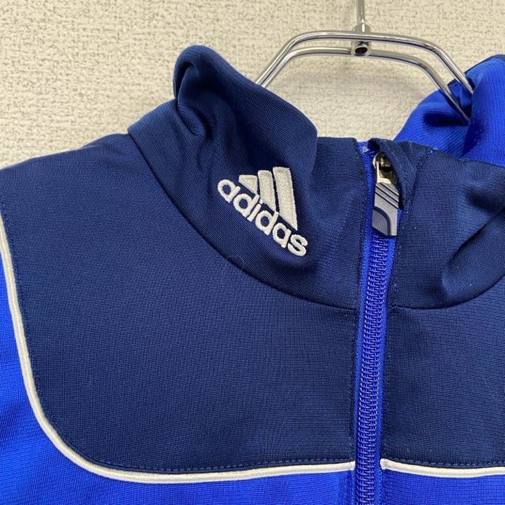 00s～　adidas　アディダス　トラックジャケット/ジャージ　ヴィンテージ　青　ブルー　Mサイズ