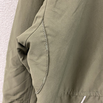 NEW BALANCE　ニューバランス　米軍　USMC　トレーニングジャケット　フルジップナイロンジャケット　カーキ　Sサイズ