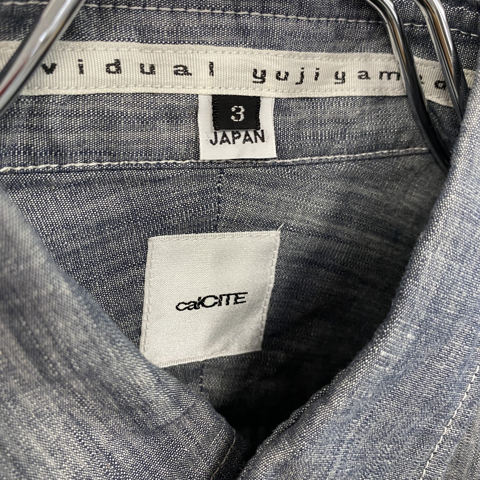 caiCITE　長袖シャツ　グレー　3サイズ