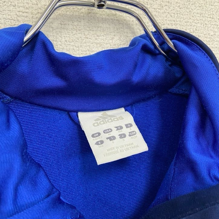 00s～　adidas　アディダス　トラックジャケット/ジャージ　ヴィンテージ　青　ブルー　Mサイズ