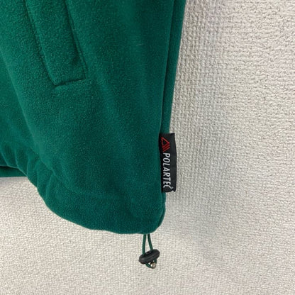 古着 used　POLO GOLF　RALPH LAUREN　ポロ ラルフローレン　フリースフルジップベスト　グリーン　Mサイズ